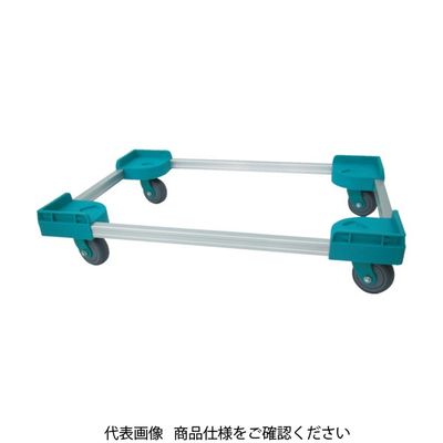 トラスコ中山 TRUSCO コンテナ台車 アルミカート 534×371 省音キャスター TALD-S50 1台 440-8586（直送品）