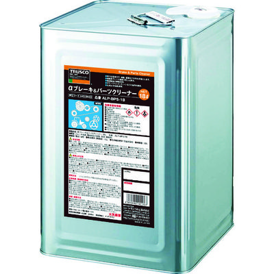 トラスコ中山 TRUSCO αブレーキ&パーツクリーナー18L ALP-BPS-18 1缶 440-9809（直送品）