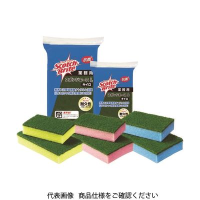 スリーエム ジャパン 3M スコッチ・ブライト スポンジエースS ピンク 115X75mm ACE S PIN 1個 431-1884（直送品）