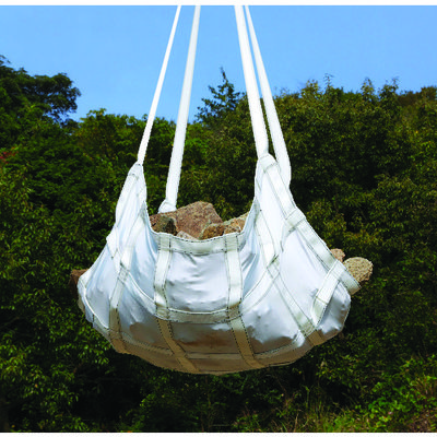 明大 ロックスリング マスク形ベルトモッコ 900×900 (シートあり) BM4H-09 1枚 433-8235（直送品）