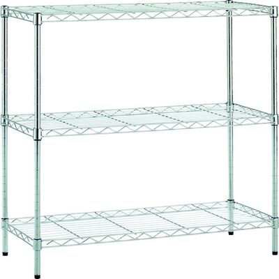 トラスコ中山 TRUSCO ステンレス製メッシュラック 800X350XH830 3段 TSM19-3333 1台(1個) 454-0468（直送品）