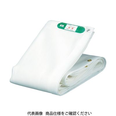 トラスコ中山 TRUSCO ストロングメッシュシート 3.6m×5.4m ホワイト GM-3654W 1枚 437-7672（直送品）