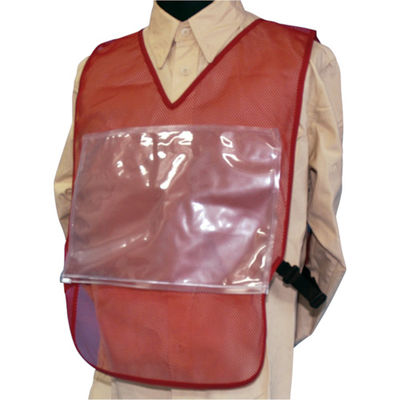 つくし工房 つくし いろいろチョッキ ダークレッドメッシュ TY-52R 1着 447-5542（直送品）