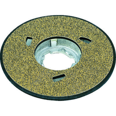 アマノ (HK709140/HK701280) ポリッシャー用12インチメタルパッド台 三つ爪タイプ HK701280 1個（直送品）