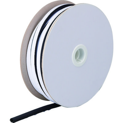 トラスコ中山 TRUSCO 粘着付D型スポンジ 15mm×10mm×25m TSDN-1510-25 1巻 442-9982（直送品）