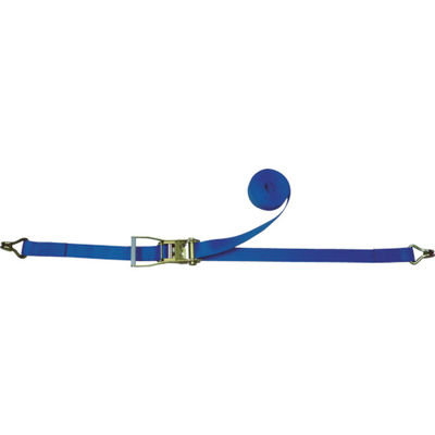 テザック TESAC ラッシングベルト ベルト荷締機ラチェットバックル式両端ナローフック付 R50KAE010-AE050A 1台(1個)（直送品）