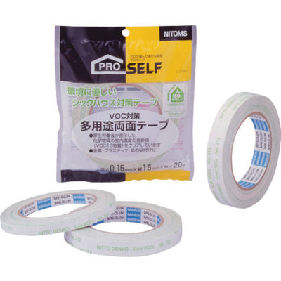 ニトムズ 多用途両面テープNO.512 J1180 1巻 441-8093（直送品）