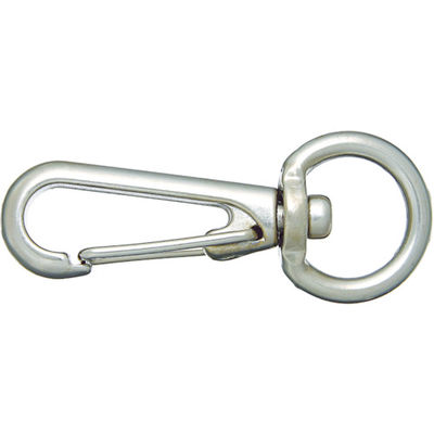 ニッサチェイン ニッケルスプリングスナップ(56mm×4個入り) TSS-4 1袋(4個) 431-4425（直送品）