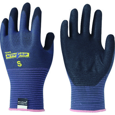 東和コーポレーション トワロン まとめ買い ニトリル背抜き手袋 アクティブグリップ S (10双入) 910-S 1袋(10双)（直送品）
