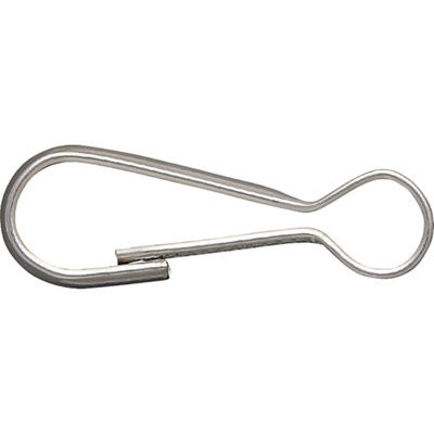 ニッサチェイン ニッケル甲丸スナップ(42mm×10個入り) TKS-104 1袋(10個) 431-4379（直送品）