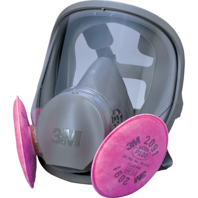 スリーエム ジャパン 3M 取替式防じんマスク 6000F/2091ーRL3 Lサイズ 6000F/2091-RL3L 1個（直送品）