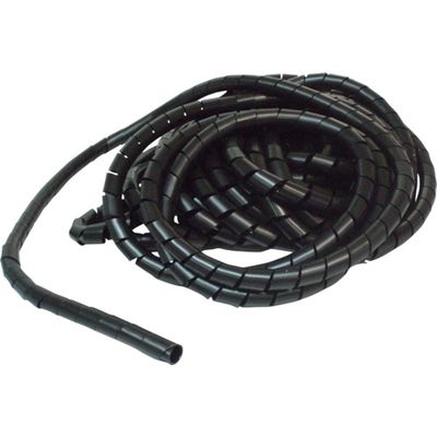 トラスコ中山 TRUSCO スパイラルチューブ 10m 結束径Φ15.0~50.0 黒 TSP19BK 1巻 254-1548（直送品）