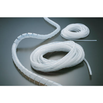 トラスコ中山 TRUSCO スパイラルチューブ 10m 結束径Φ6.0~30.0 白 TSP8W 1巻 254-1424（直送品）