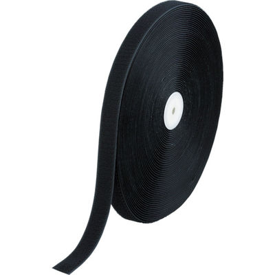 トラスコ中山 TRUSCO マジック結束テープ 縫製用B側 25mmX25m 黒 TMBH-2525-BK 1巻 361-9494（直送品）