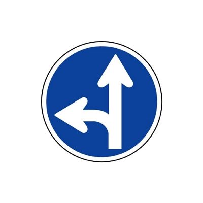 ユニット 道路標識(構内用) (311ーA)指定方向進行禁止 894-06 1枚