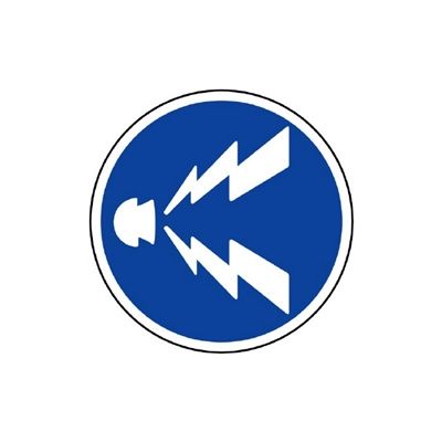 高級品市場 ユニット 道路標識(構内用) 1枚（直送品 894-21 (328)警笛鳴らせ その他