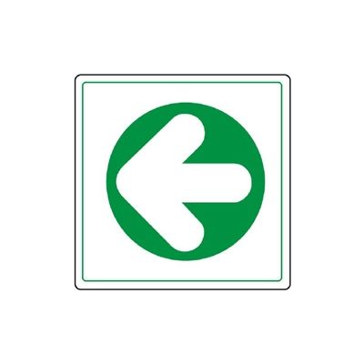 ユニット 床貼用ステッカー 矢印 819-48 1枚（直送品） - アスクル