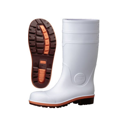 ミドリ安全 耐油 耐薬 小指保護 安全長靴 PW1000スーパー 22.0cm