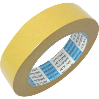 日東電工 日東 両面接着テープ No.501F 40mm×20m ホワイト 501F-40 1巻 398-2319（直送品）