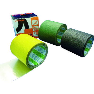 日東 アンチスキッドテープ(屋外用) ASー127 凹凸面用 1.0mm×50mm×5m グリーン AS-127BOX-50G 1巻（直送品）