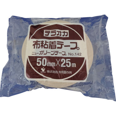 寺岡製作所 TERAOKA ニューオリーブテープ NO.142 100mm×25M 142 100X25 1巻 419-5892（直送品）