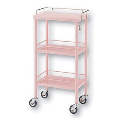 アズワン カラフルミニワゴン ピンク 0-1513-06 1台（直送品）