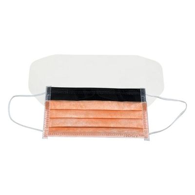 ホギメディカル サージカルマスク 4層構造・液体防護 フェースガードあり レギュラーサイズ 1箱(50枚入) FBM-186 1箱(50枚)（直送品）