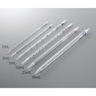 アズワン ビオラモディスポピペットII(プラスチック包装) 50mL 100本入 4741 1箱(100本) 2-5238-06（直送品）