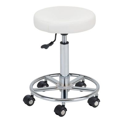 アズワン カラートレンドチェアー 背もたれ無し ホワイト CTC 1脚 3-1472-03（直送品）