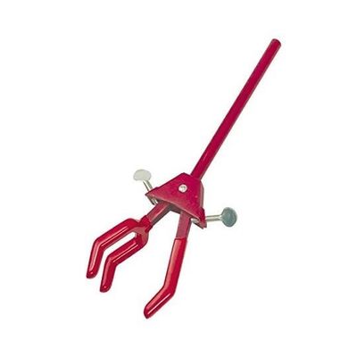 杉山製作所 カラー両開きクランプ 中 赤 2-9823-04 1個（直送品）