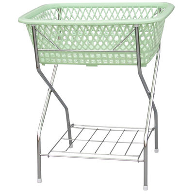 三和化研工業 脱衣カゴ(1段) 棚付 243145 1台 02-2570-00（直送品）