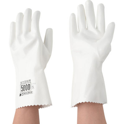 ダイヤゴム DAILOVE 耐溶剤用手袋 ダイローブ5000(S) D5000-S 1双 324-7228（直送品）