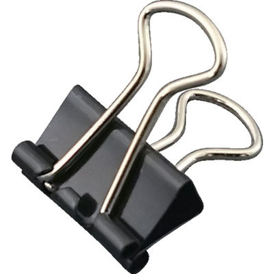 サンケーキコム サンケー ダブルクリップ豆 (10個入) DB-5-BK 1箱(10個) 409-1728（直送品）