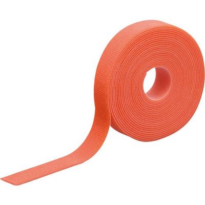 ヘラマンタイトン インシュロックタイ グリップタイ ロールタイプ オレンジ 幅20mm GTR-ORG 1巻 433-7271（直送品）