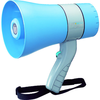 ユニペックス 防滴形メガホン 6W TR-215A 1台 434-6963（直送品）