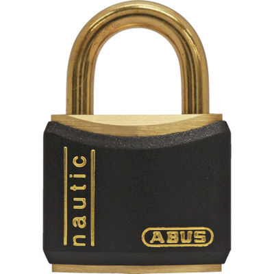 ABUS SecurityーCenter 真鍮南京錠 T84MBー30 バラ番 T84MB-30-KD 1個 445-1937（直送品）