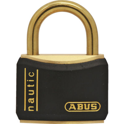 日本ロックサービス ABUS 真鍮南京錠 T84MBー35 バラ番 T84MB-35-KD 1個 445-1953（直送品）