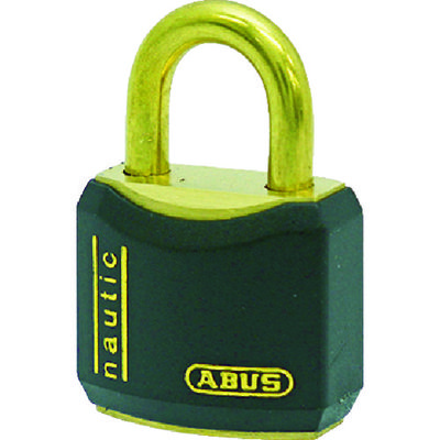 日本ロックサービス ABUS 真鍮南京錠 T84MBー40 同番 T84MB-40-KA 1個 445-1961（直送品）