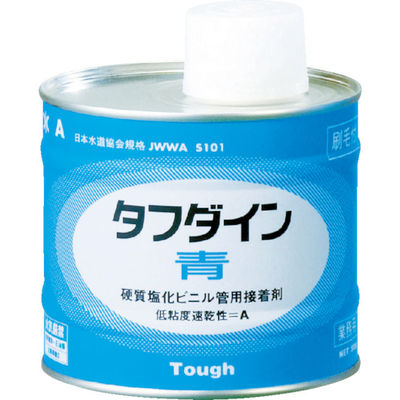クボタ クボタケミックス 塩ビ用接着剤 タフダイン青 1KG AO1KG 1缶(1000g) 446-2971（直送品）