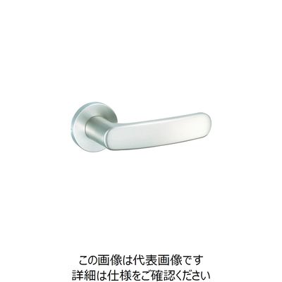 美和ロック MIWA 住宅内部専用レバーハンドル錠 ZLC901 SV 1セット 449-7660（直送品）