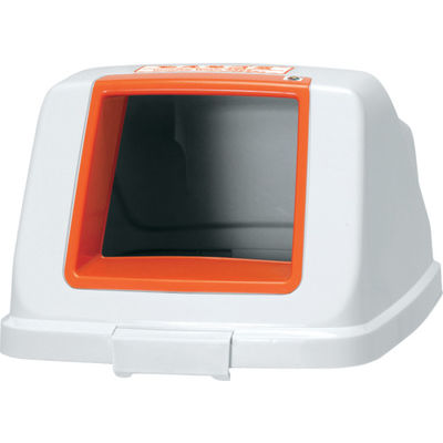 アロン化成 アロン 分別ペールCF90 フタ もえる オレンジ 585976 1個 469-8452（直送品）