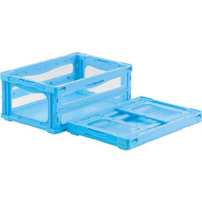 三甲 サンコー 折りたたみコンテナー 559140 マドコンライトOー30Bブルー SKMLO-O-30B-BL 1個 469-8967（直送品）