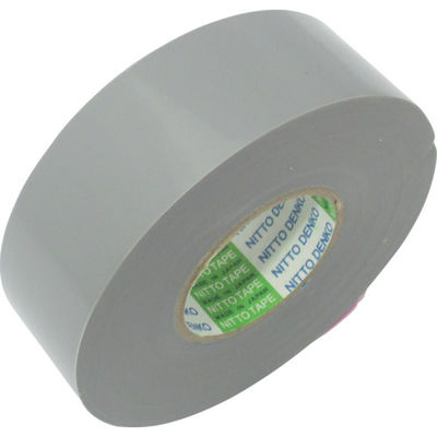 日東電工 日東電工BM 脱鉛タイプビニールテープNo.21 0.2mm×19mm×10m 灰 10巻入り 21-10GY 1パック(10巻)（直送品）