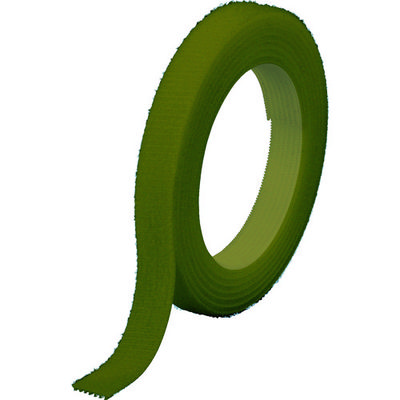 トラスコ中山 TRUSCO マジックバンド[[R下]]結束テープ両面幅10mmX長さ1.5mOD MKT-1015-OD 1巻（直送品）