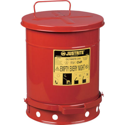 ジャストライト マニュファクチュアリング カンパニー オイリーウエスト缶 10ガロン J09300 1個 472-9251（直送品）