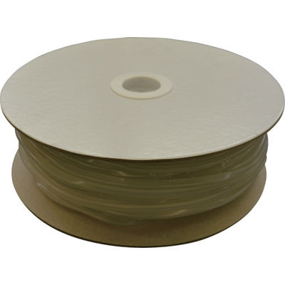 光 シリコンチューブ角溝ドラム巻き5.8×4.5×100m SCK3-100W 1巻 473-9825（直送品）
