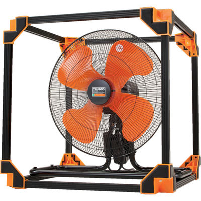 トラスコ中山 TRUSCO 全閉式アルミハネ工場扇 ゼフィール キューブタイプ TFZPA-45Z 1台 474-8948（直送品）