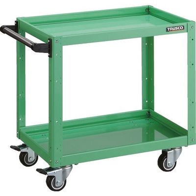 TRUSCO ツールワゴン イーグルワゴン 600×400×H600 ウレタン4輪自在 ヤンググリーン EGW-662UJ-YG 1台（直送品）