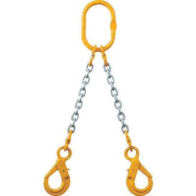 象印 チェーンスリング100(アイタイプ)荷重4.3t線径10.0mmL1.5m(2ーMFFーSHEー10) 2-MFF-SHE-10 1台（直送品）