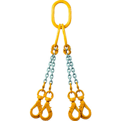 象印チエンブロック 象印 チェーンスリング100(アイタイプ)荷重2.5t線径6.3mm L1.5m 4-TG-BKE-6.3 1台（直送品）